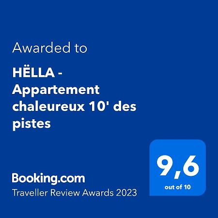 Hella - Appartement Chaleureux 10' Des Pistes El Tarter Luaran gambar